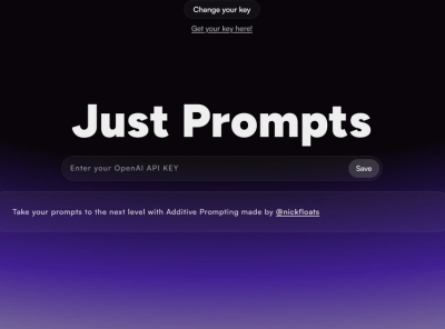 Just Prompts