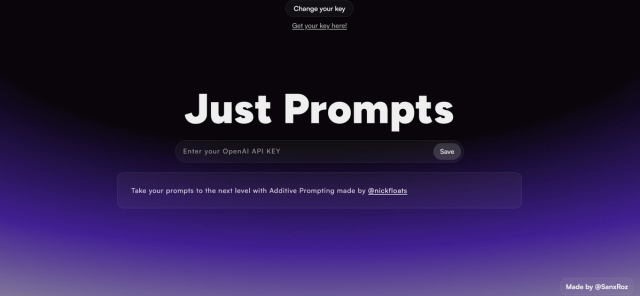 Just Prompts