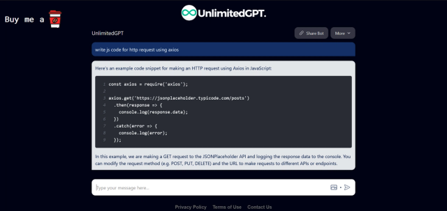 UnlimitedGPT