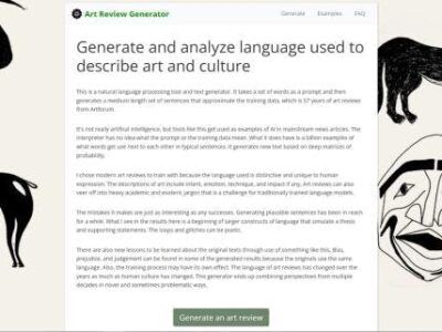 Art Review Generator