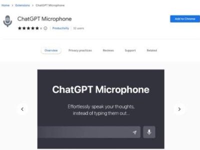 ChatGPT Microphone