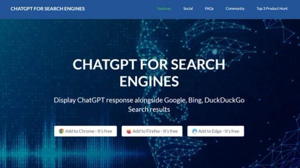 ChatGPT For Search Engines