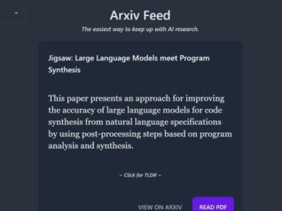 Arxiv Feed