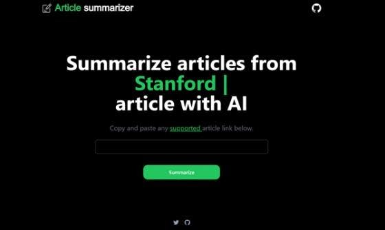 Article Summarizer