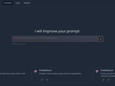 Promptify Editor