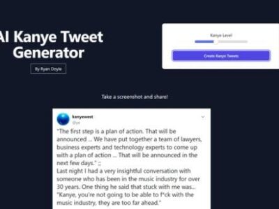 Kanye Tweet Generator