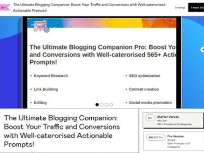 Ultimate Blogging Companion