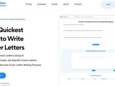 CoverLetterSimple.ai