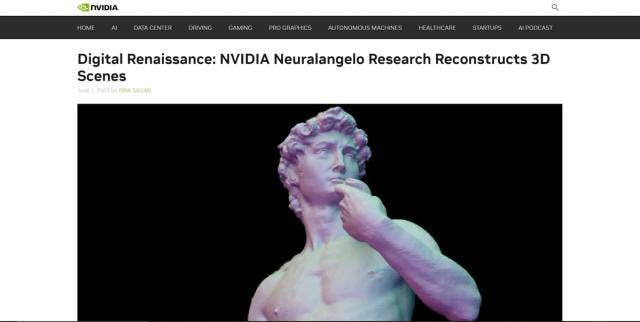 Neuralangelo by NVIDIA