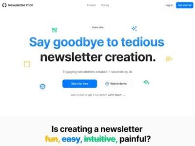 Newsletter Pilot