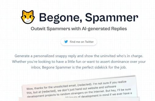 Begone Spammer