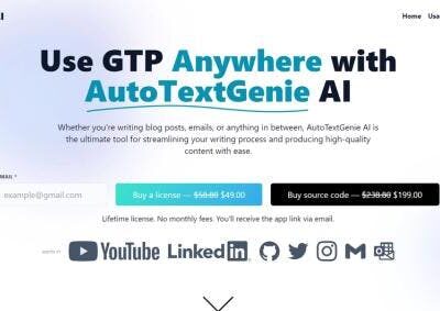 AutoTextGenie AI