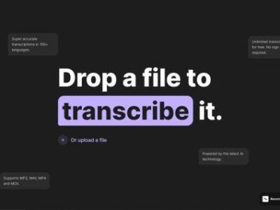 AI Transcription by Riverside