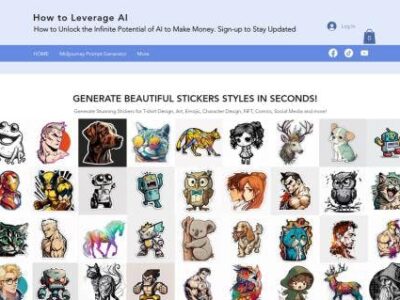 Sticker Prompt Generator