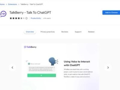 TalkBerry Plugin