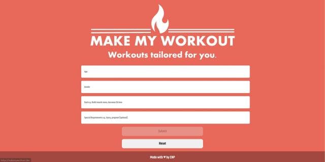 Make My Workout