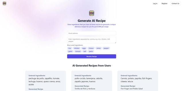 AI Recipe Generator