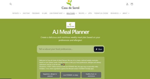 AI Meal Planner