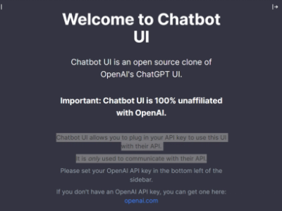 Chatbot UI