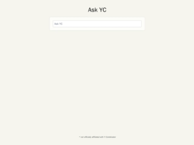 Ask YC