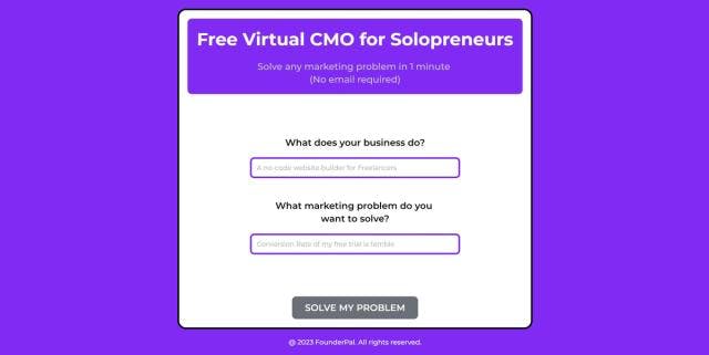 Virtual CMO