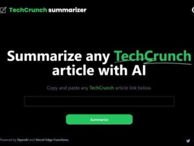 TechCrunch Summary