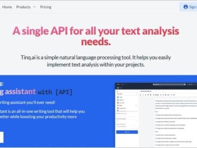 Tinq.ai - NLP API