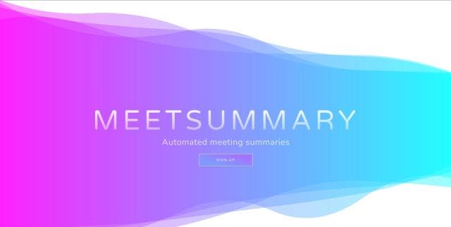 Meet Summary