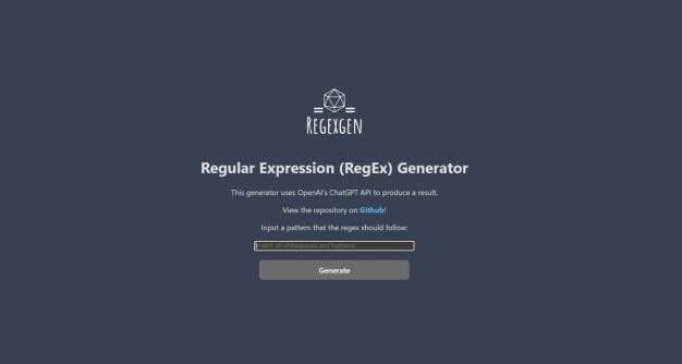 RegEx Generator