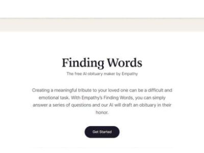 Finding Words