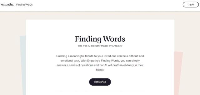 Finding Words