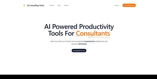 AI Consulting Tools