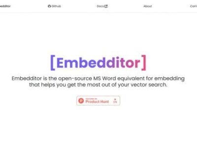 Embedditor