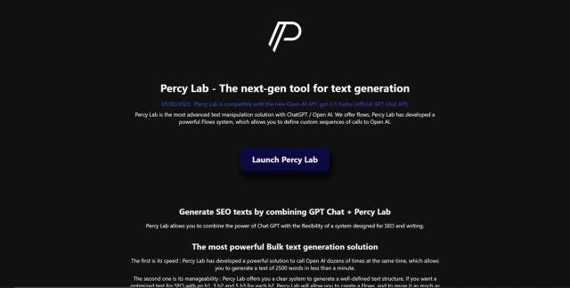 Percy Lab