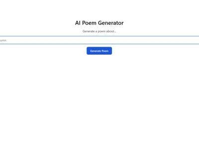 AI Poem Generator