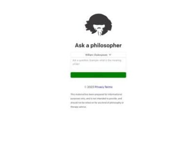 Ask a Philosopher