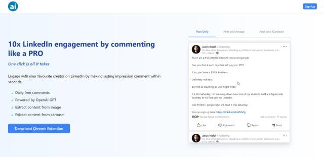 LinkedIn Comment AI